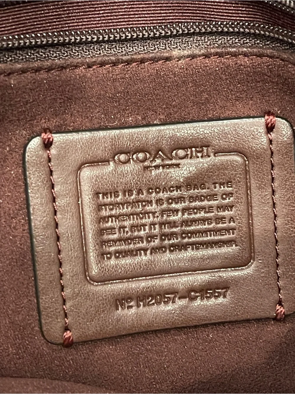 Coach C1557 Marlie Top Handle Leather Satchel/Shoulder Bag in Black